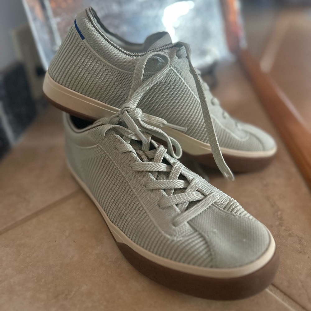 Rothy’s The Lace Up Sneaker - Mint - Size 9